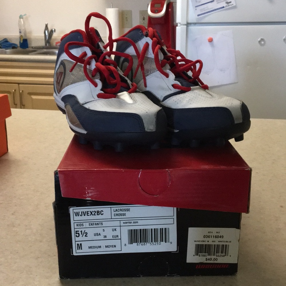 Warrior lacrosse cleats